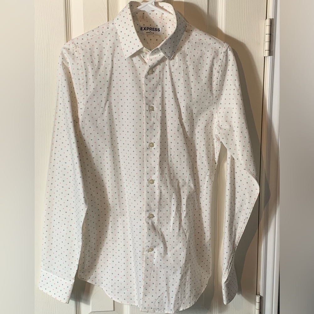 Express Extra Slim Fit Men’s Dress Shirt